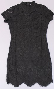 boohoo eyelash lace bodycon dress