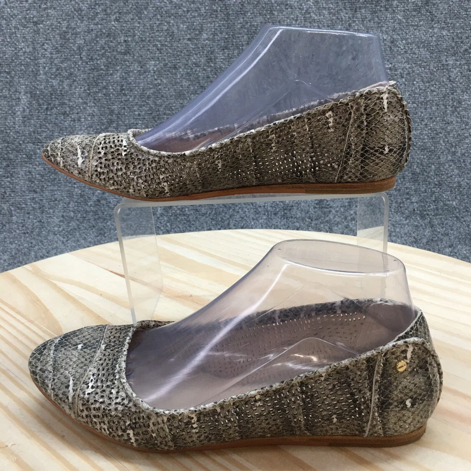 Женские туфли Vince Camuto 6,5 M Lemel балетки разноцветная кожа змеиная кожа - Изображение 2 из 4