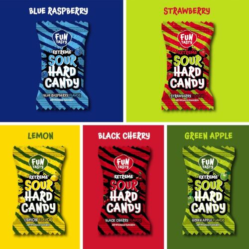 Extreme Sour Hard Candy Mix - 2 Pound Pack - Picture 3 of 7