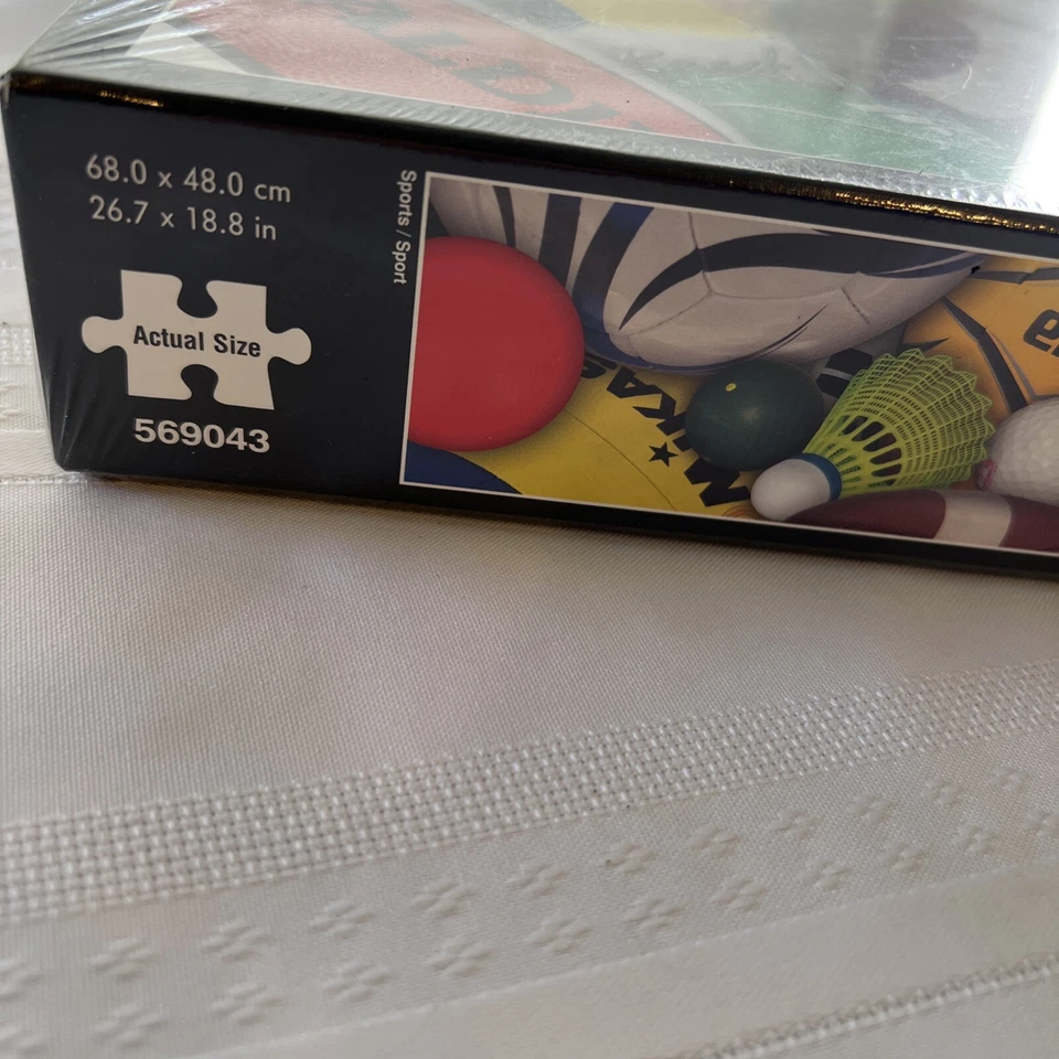 Piatnik DEPORTES 1000 Piezas PUZZLE Pelotas Deportivas Fútbol Baloncesto Fútbol 569043 Foto 4 de 4