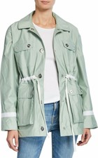Hunter Refined Waterproof Garden Jacket Sea Spray Green Size L