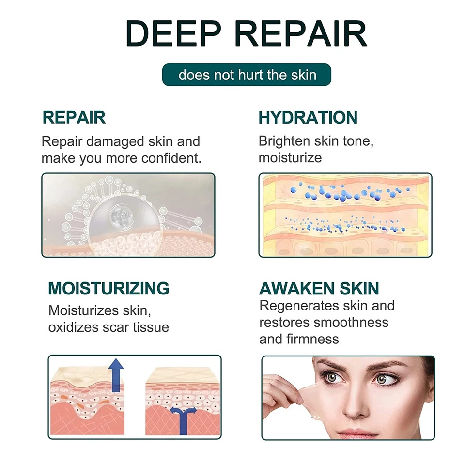 Scar Silicone Sheet Gel Patch Removal Skin Treatment Repair Wound Burn Natural - Image 4 of 4