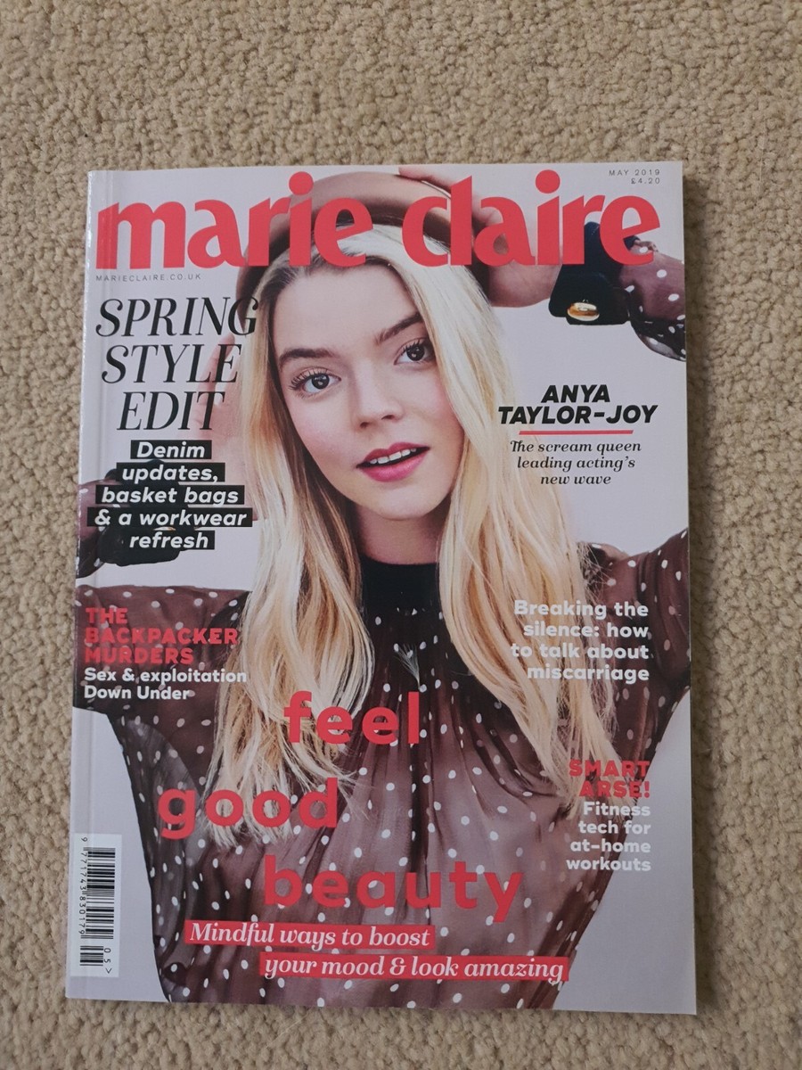 Marie Claire May 2019 Travel Size Anya Taylor-Joy | eBay UK