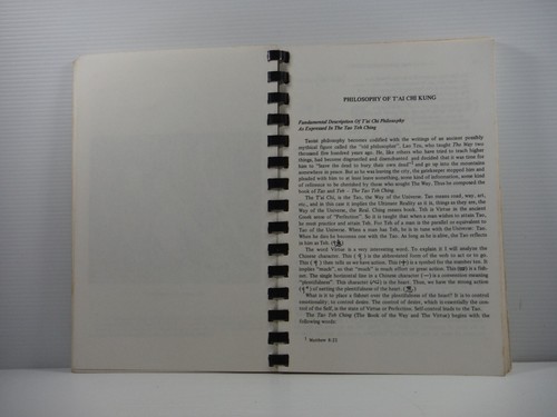 Tao and T'ai Chi Kung by Robert C. Sohn PB fold outs great guide book 1978 PB - Picture 8 of 16