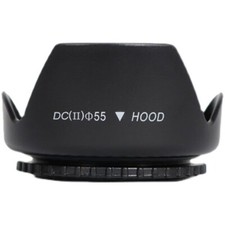 High Quality Durable 55mm Lens Hood f Sony DSC-HX300 HX400 H400 A330 A350 A200