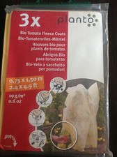 3 x PLANTO BIO TOMATO FLEECE COATS   0.75 x 1.50m    WEATHER PROTECTION     BNIB