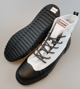 Hunter For Target para hombre 13 para mujer de 15 Blanco de Alto Top  Zapatillas De Lona | eBay