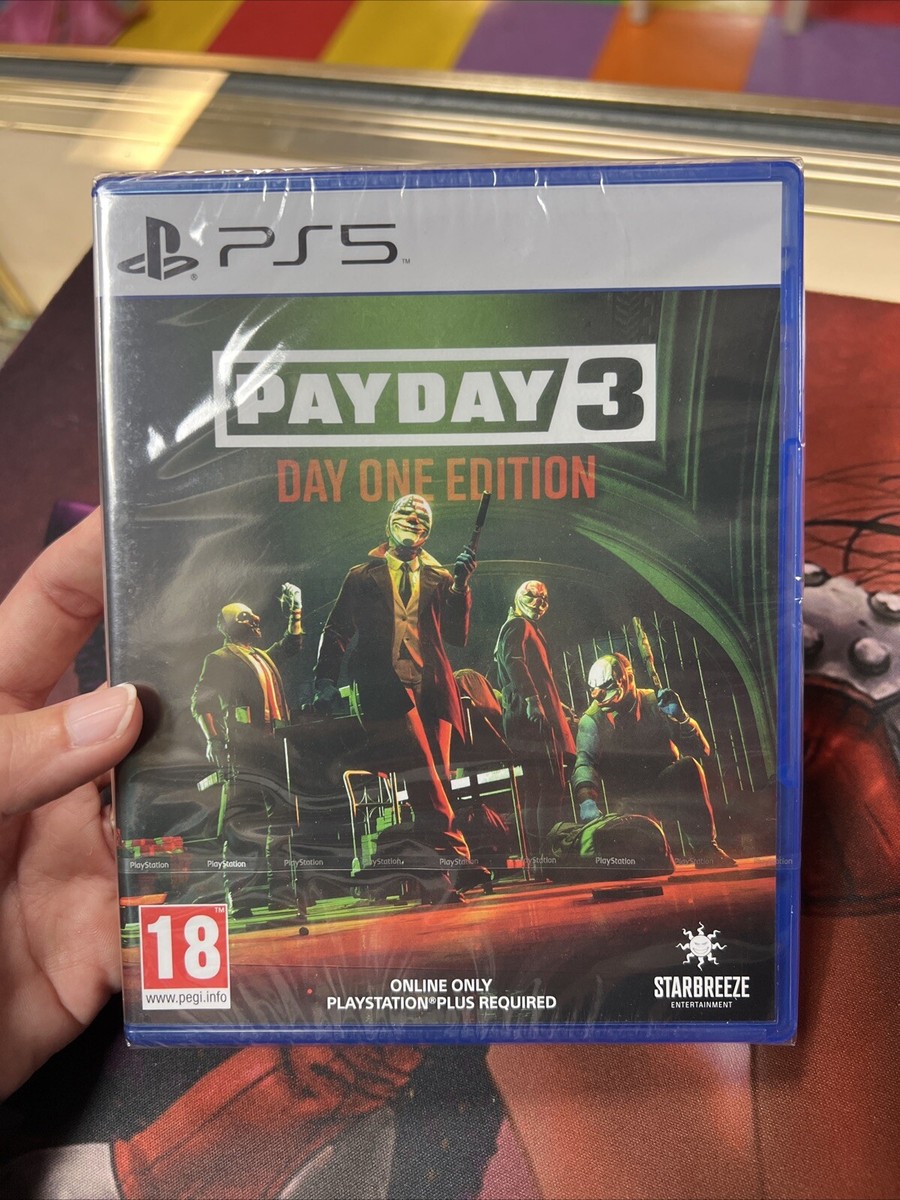 PAYDAY 3 - Day One Edition (Sony Playstation 5, PS5) PAL US