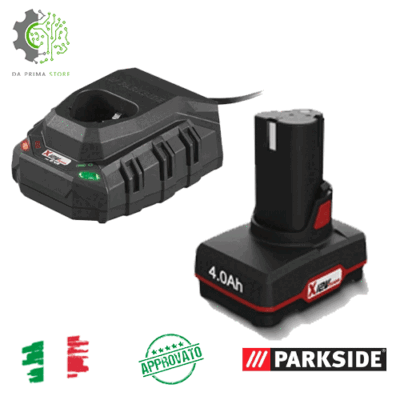 Batteria Parkside 12V 4Ah + Caricatore - Per Attrezzi Elettrici - Foto 6