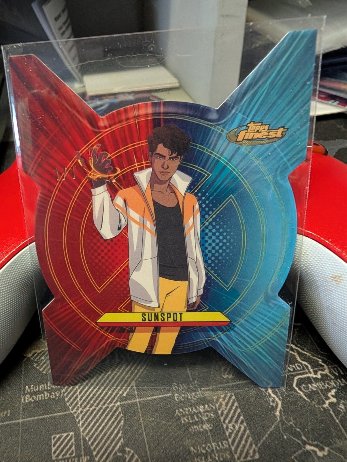 1/1 superfractor Sunspot 2025 Topps Finest Marvel X-Men '97 children of the atom