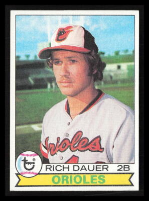 Rich Dauer 1979 Topps #666 Baltimore Orioles