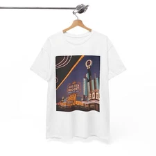 Las Vegas Tshirt Vintage The Strip Golden Nugget Unisex Heavy tee Casino