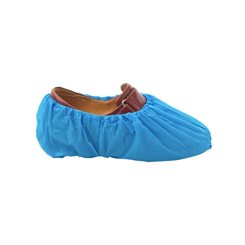 Ultra Health Disposable Overshoes Blue PE 100/PCS