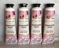 NEW Lot Of 4 Bath  Body Works CHAMPAGNE TOAST Shea Butter Hand Cream 1 Oz Each
