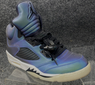 Nike Air Jordan 5 Retro Oil Grey Sneakers Womens Size 8.5  display picture 2