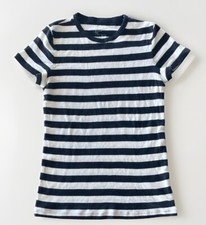 Women's Gap - The Modern Tee - Navy White Striped T Shirt - Size Small