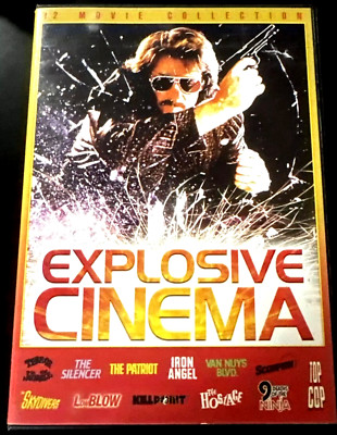 Explosive Cinema 12-Movie DVD Set SEE IMAGES FOR TITLES VERY GOOD | eBay