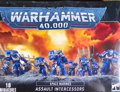Games Worksshop Warhammer 40K Assault Intercessors NIB