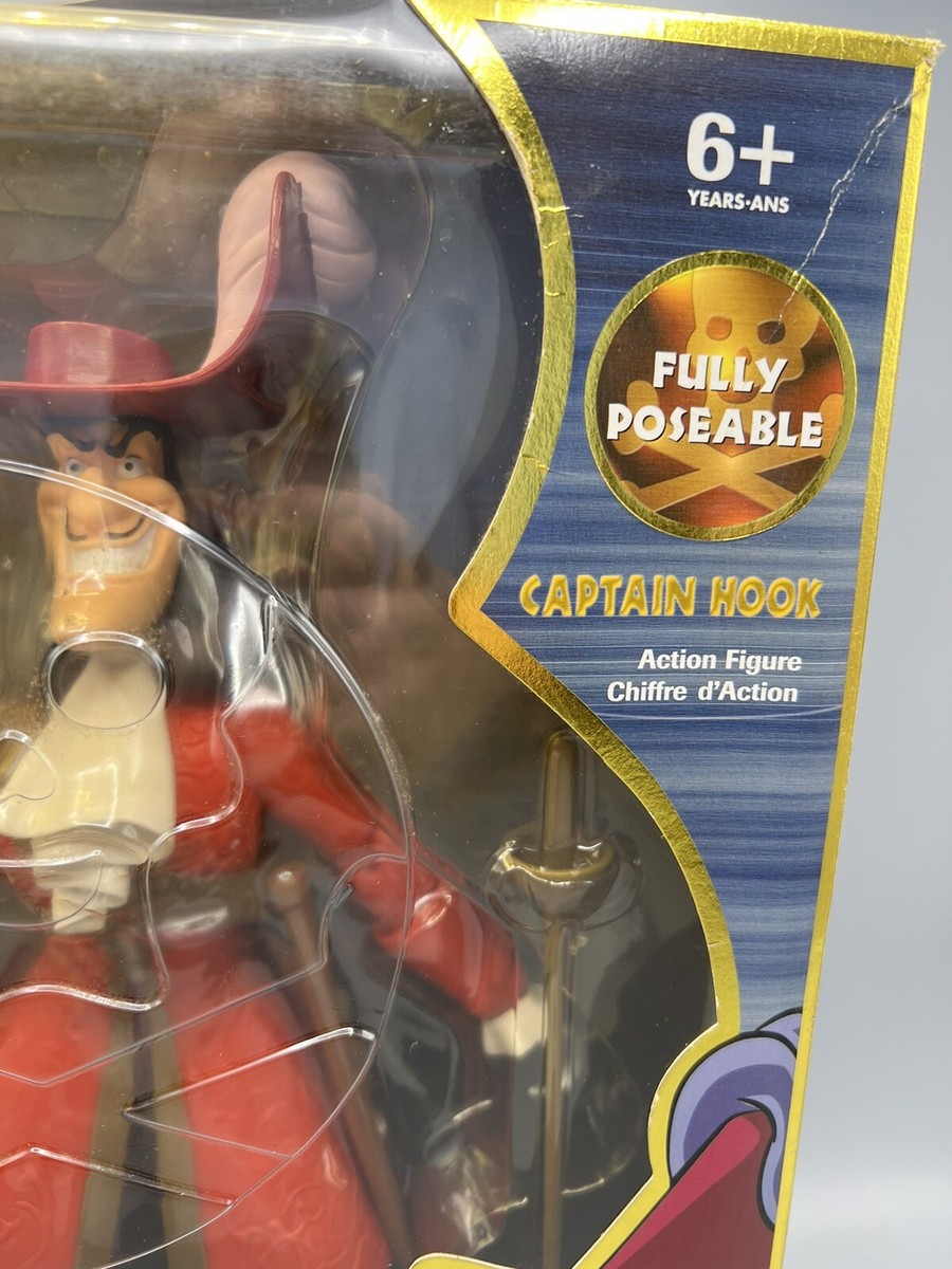 Disney Store Adventurers Fully Poseable Captain Hook 12