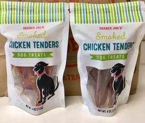 trader joe's smoked chicken tenders dog treats