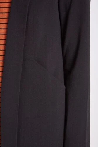 BCB Generation Longline Open-Front Blazer Black UK 16 rrp £120 DH7 ii 01 - Image 3 of 4