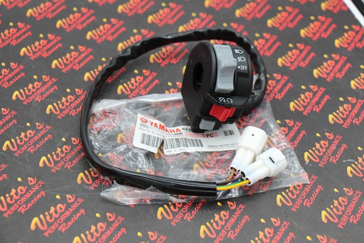 Left Handlebar Switch Start Engine Run Hi Lo Off Light Compatible - Foto 8
