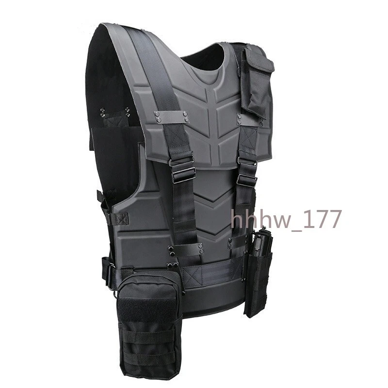 Military Tactical Vest Armor Vest Combat EVA Protection Equipment Plate Carrier - Image 4 of 4