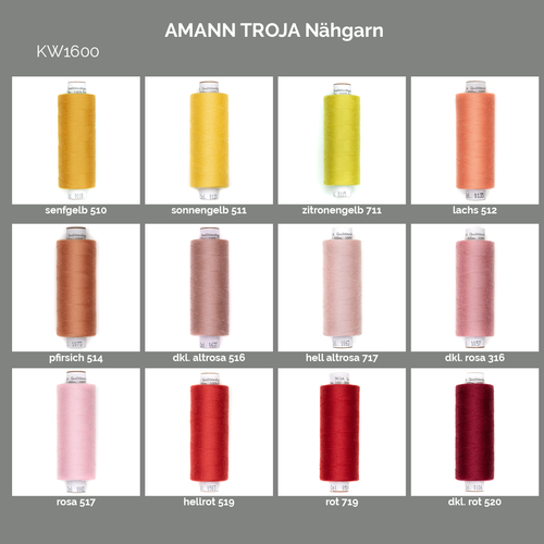 Nähgarn AMANN Troja / 500 Meter - Preis = 1 Stück - Bild 5 von 63