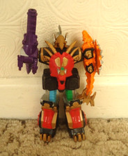 Triceramax Megazord Power Rangers Dino Thunder 5.5" Figure Bandai 2003 (2)