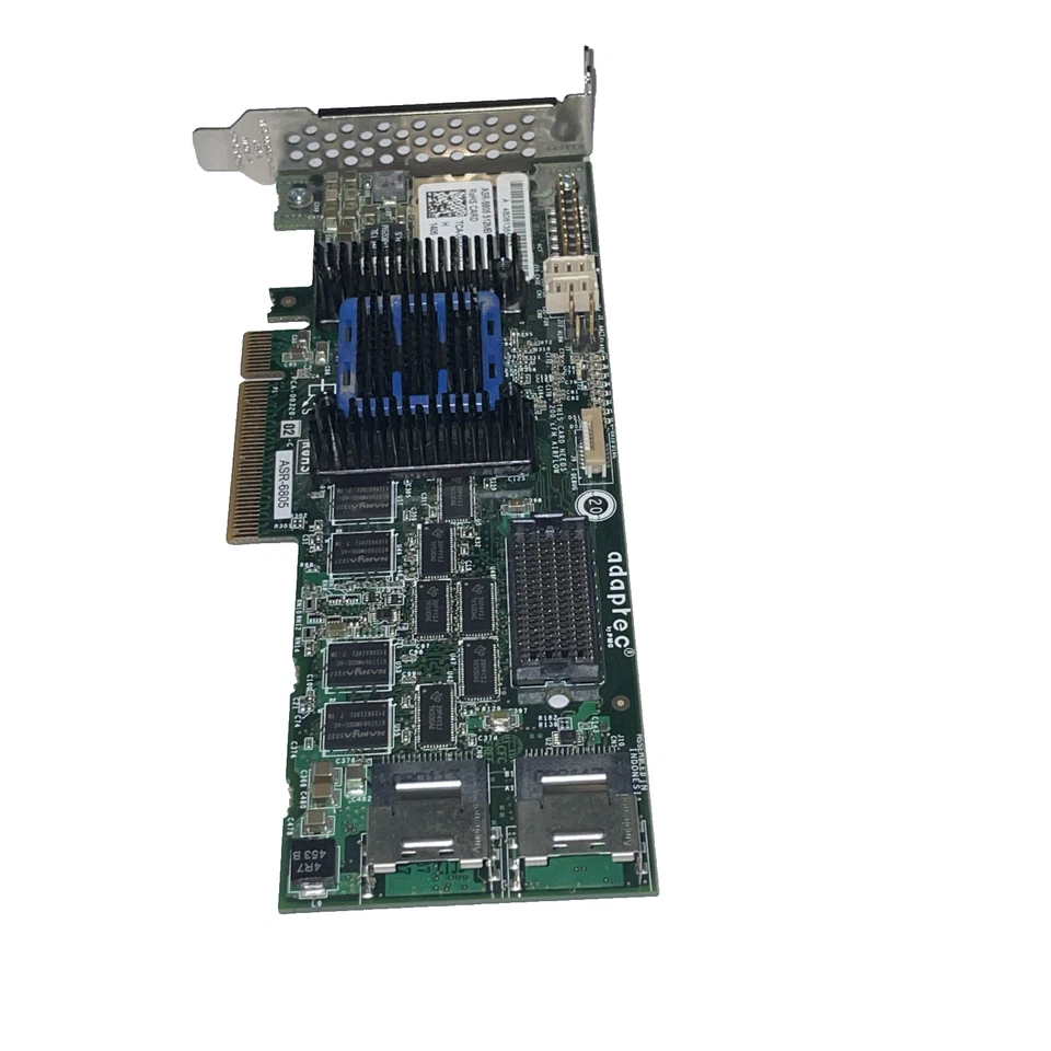 Adaptec ASR-6805 512MB SAS , SATA Raid Controller Low Profile inkl. 2x Kabel - Bild 3 von 4