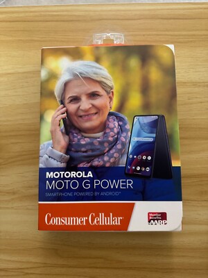 Motorola Moto G Power 32GB (Consumer Cellular) Blue - Excellent