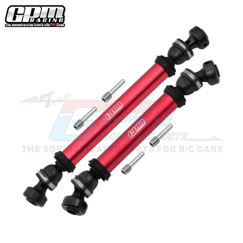 GPM Steel+Aluminium Front & Rear CVD Drive Shaft For AXIAL 1/10 RBX10 Ryft 4WD - Picture 6 of 14