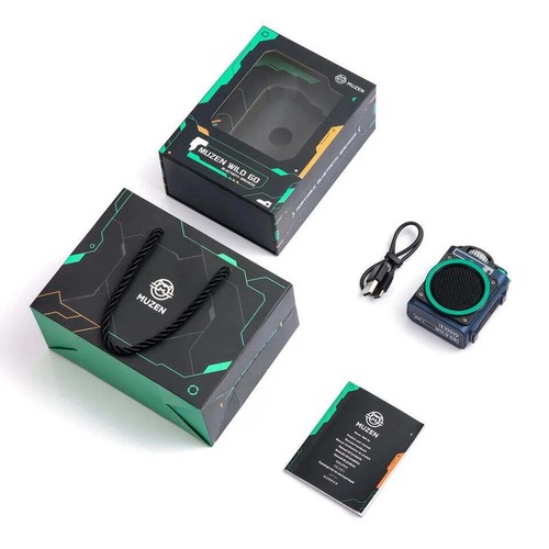 Muzen Wild Go Bluetooth Speaker - Sea Blue - Picture 6 of 6