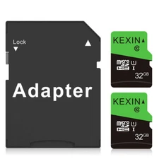 2 Pack 32 GB Micro SD Card Micro SDHC Memory Card UHS-I Ultra High Speed C10 U1