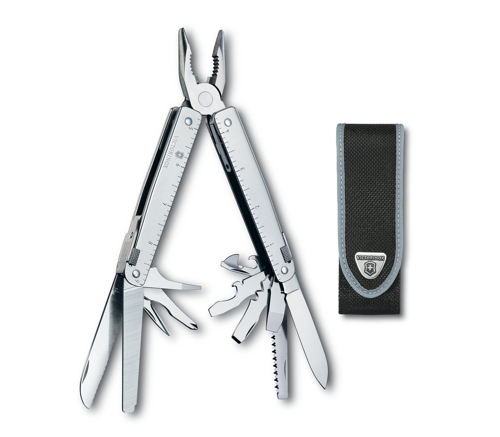 Victorinox Versilbert Multitool Swisstool 29 Funktionen Rostfrei - Bild 2