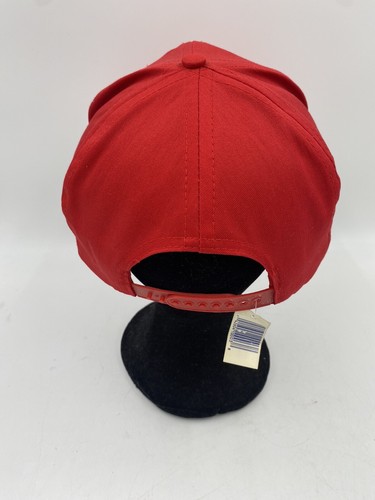 Vintage San Fransisco 49er's Red Snap Back Cap Designer Award Headwear One Size - Picture 4 of 10