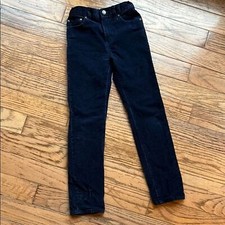 Crewcuts Kids Casual Navy Blue Corduroy Pants Adjustable Waist UNISEX 10