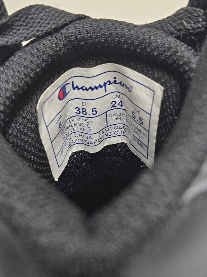 ZAPATILLAS CHAMPION BOYS BIG DROME ALEACIÓN NEGRO/BLANCO 6Y Foto 4 de 4