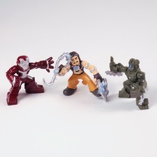 Super Hero Squad Figures Whiplash Iron Man Drones Action Figures Iron Man 2 Toy