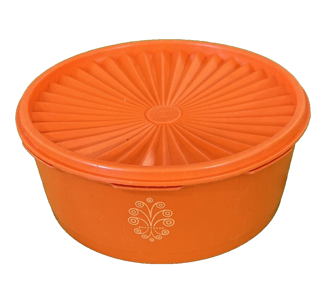 Boîte Tupperware Vintage 1980 - Rouge - à Compartiments - Pour Bijoux, Couture, Bento