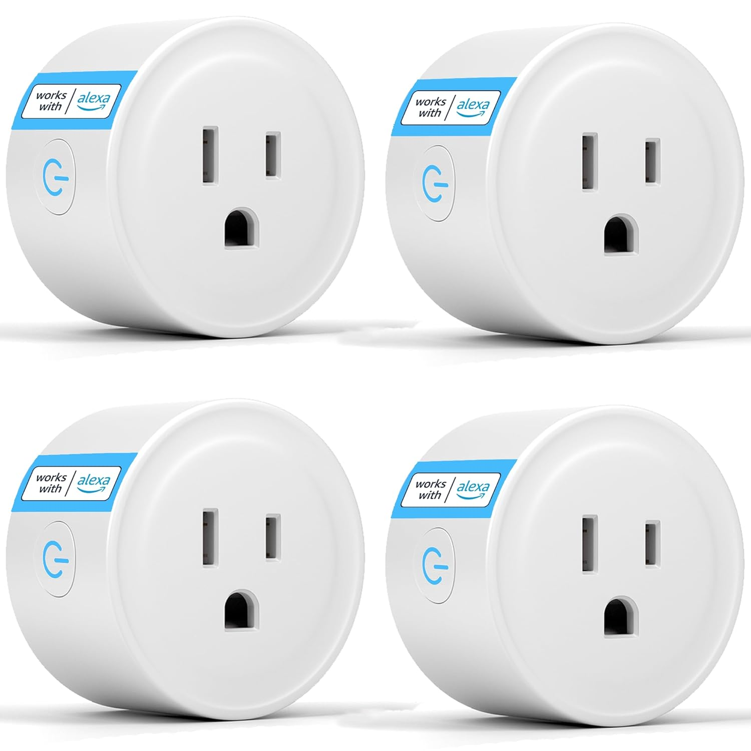 Smart Plug, Works with Alexa Only, Simple Setup with One Voice Command, Voice Co-image