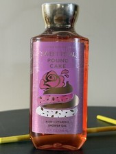 1 New SWEET PETAL POUND CAKE    BATH  BODY WORKS SHOWER GEL BODY WASH