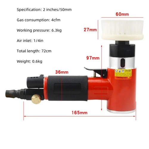 Leather Sofa Pneumatic Brush Cleaning Machine Car Seat Interior Cleaning Tool - Bild 2 von 6