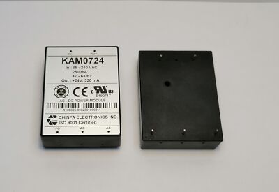 Alimentatore Chinfa KAM0724 - 7,6W, 24V 0,32A, Ingresso 230V AC - Modulo Stampato Chiuso