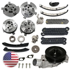 Water Pump Timing Chain Kit VVT Fit Land Rover Range Rover Discovery 508PS 3.0L