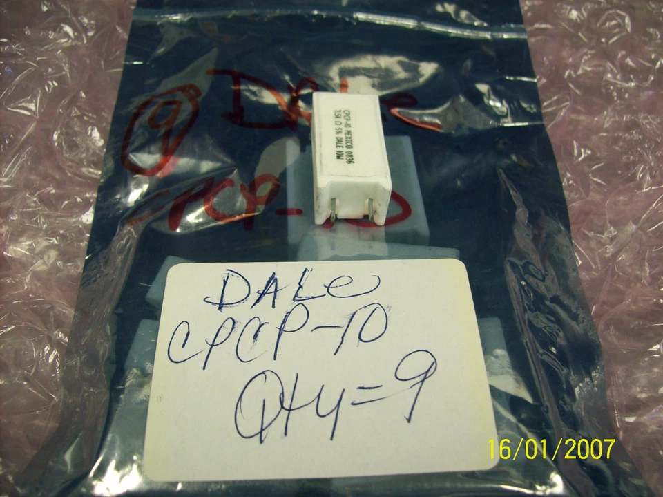 Nueva resistencia Dale CPCP-10 (encableado) Foto 2 de 2