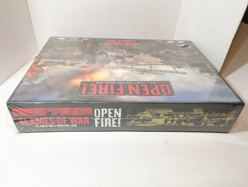 Flames of War Opem Fire! World War II Miniatures Board Game New Sealed 2015 - Picture 6 of 15