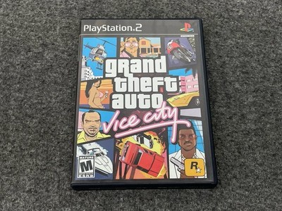Grand Theft Auto: Vice City (Sony PlayStation 2, 2002) PS2 GTA CIB + Map