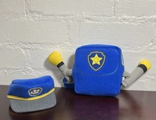 Authentic Build A Bear Paw Patrol Chase Replacement Hat And Backpack