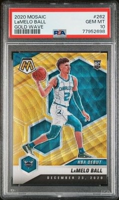 2020 Panini Mosaic LaMelo Ball PSA 10